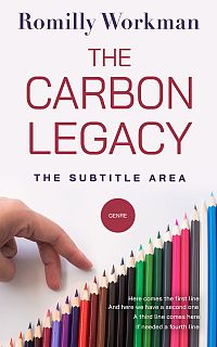 Pre Made Book Cover Limed Spruce