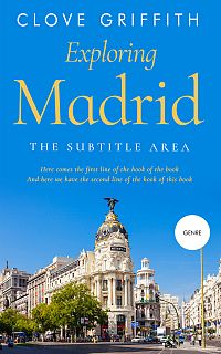 Pre Made Book Cover Cerulean