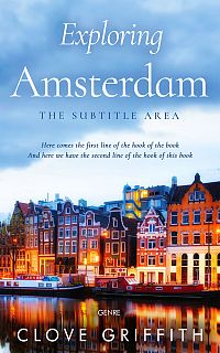 Pre Made Book Cover Cornflower