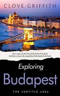 Pre Made Book Cover Cocoa Brown