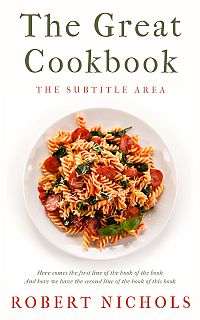 Pre Made Book Cover Merino