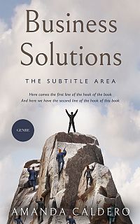 Pre Made Book Cover Swiss Coffee
