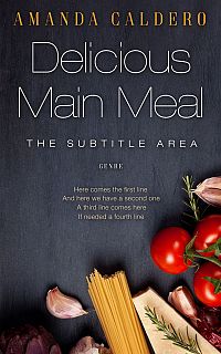 Pre Made Book Cover Tuna