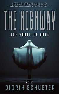 Pre Made Book Cover Mirage