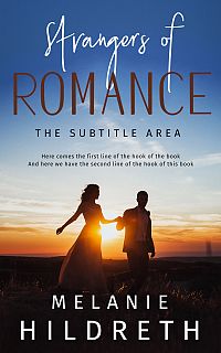 Pre Made Book Cover Soft Amber