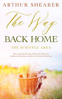 Pre Made Book Cover White Linen