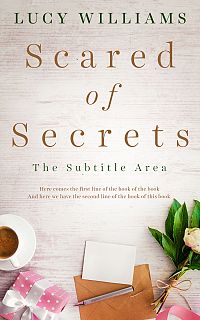 Pre Made Book Cover Pearl Bush