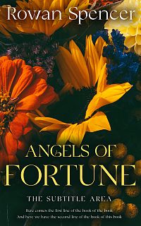 Pre Made Book Cover Ochre