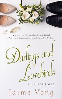 Pre Made Book Cover Bon Jour