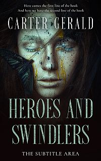 Pre Made Book Cover Cod Gray