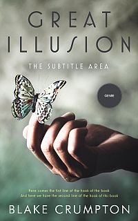 Pre Made Book Cover Stack