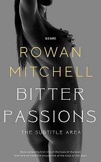 Pre Made Book Cover Gray