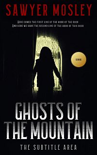 Pre Made Book Cover Ebony