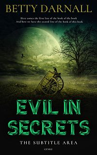 Pre Made Book Cover Hunter Green