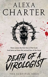 Pre Made Book Cover Swirl