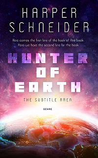 Pre Made Book Cover Shilo