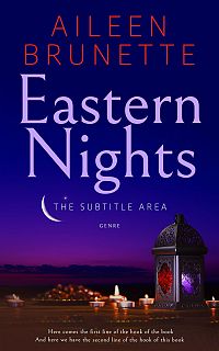 Pre Made Book Cover Violet