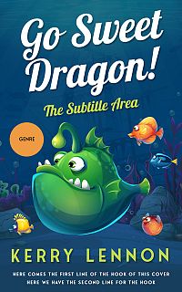 Pre Made Book Cover Chathams Blue