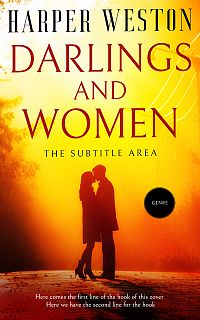 Pre Made Book Cover Candlelight