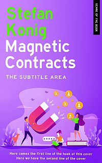 Pre Made Book Cover Heliotrope