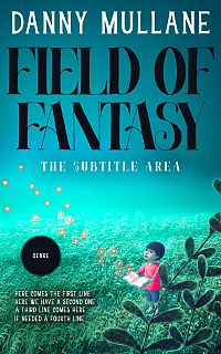 Pre Made Book Cover Blue Chill