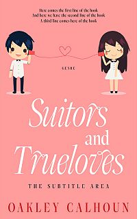 Pre Made Book Cover Sweet Pink