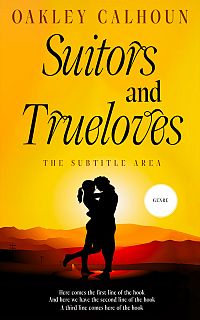 Pre Made Book Cover Amber