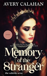 Pre Made Book Cover Cameo