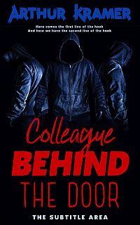 Pre Made Book Cover Ebony