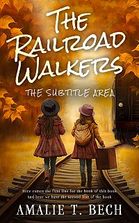 Pre Made Book Cover Russet