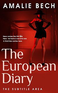 Pre Made Book Cover Dark Tan
