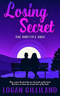 Pre Made Book Cover Violet