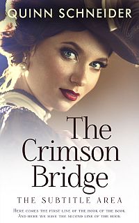 Pre Made Book Cover Soft Amber