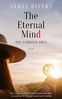 Pre Made Book Cover Swirl