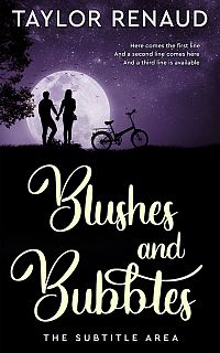 Pre Made Book Cover Moon Mist