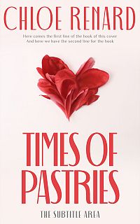 Pre Made Book Cover Persian Red