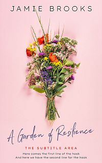 Pre Made Book Cover Azalea