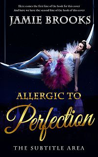 Pre Made Book Cover Ebony