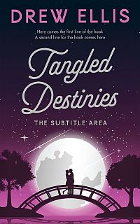 Pre Made Book Cover Lily