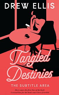 Pre Made Book Cover Burnt Sienna