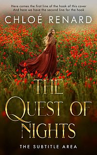 Pre Made Book Cover Bronze