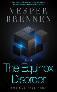 Pre Made Book Cover Black