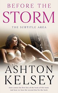 Pre Made Book Cover Pearl Bush