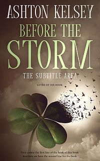 Pre Made Book Cover Judge Gray