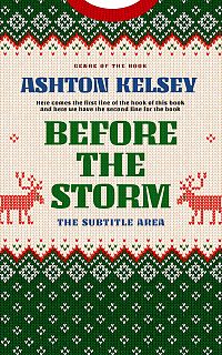 Pre Made Book Cover Parsley