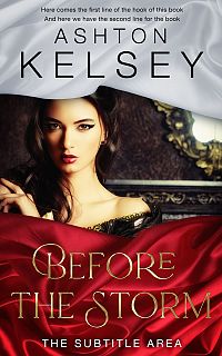 Pre Made Book Cover Persian Plum