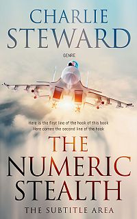 Pre Made Book Cover Swirl