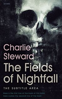 Pre Made Book Cover Gray Nickel