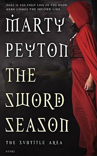 Pre Made Book Cover Thunder