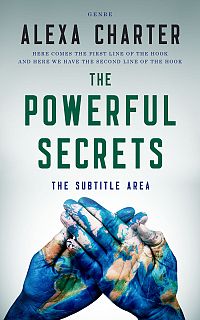Pre Made Book Cover Chathams Blue